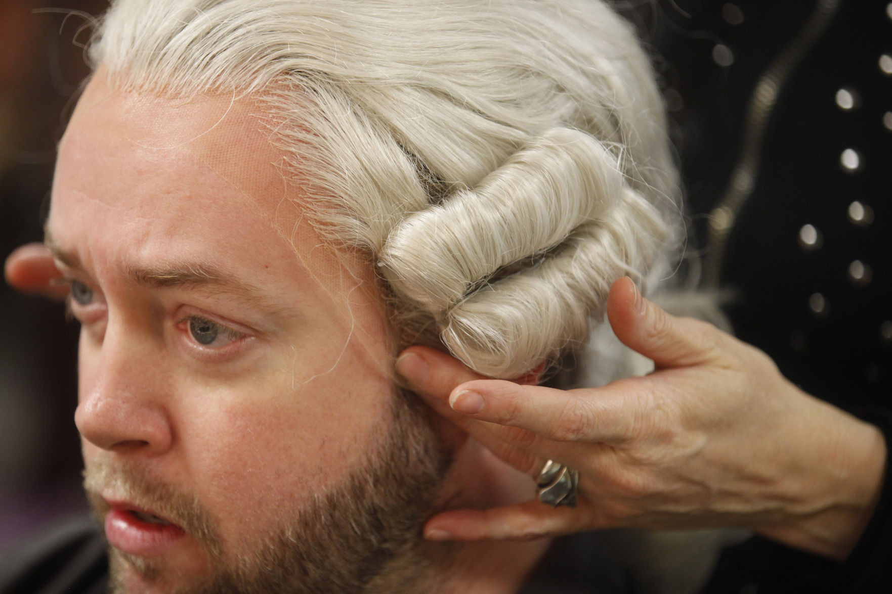 Powdered wigs